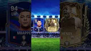 🇫🇷 Mbappe vs Henry 🇫🇷  fcmobile fifamobile fifa soccer footballgame vs [upl. by Nylicaj]