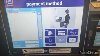 Diebold Nixdorf Self Checkout Machine  Aldi  Feltham  Greater London [upl. by Forest]