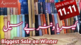 Kayseria 11 11 Sale Flat 50 amp 30 OFF  kayseria Sale On Winter Collection [upl. by Hakvir21]