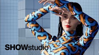 Turning Kendall Jenner into a CGI avatar for Burberry’s Monogram Campaign [upl. by Ahsen]