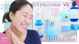 💧Top Serums amp Moisturizers for Dry and Dehydrated Skin 💧Hydrating vs Moisturizing [upl. by Judenberg]