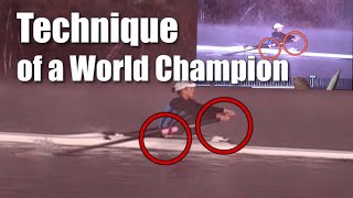 Technique of a Rowing World Champion [upl. by Boyt]