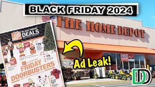 LEAKED Home Depot Black Friday Ad 2024 [upl. by Eiramllij947]