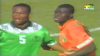 Nigeria vs Ivory Coast Tunisia 1994 AFCON  Extended Highlights [upl. by Ahtoelc]