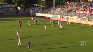 SV Wacker Burghausen  SpVgg Unterhaching Regionalliga Bayern 20152016 4 Spieltag [upl. by Byrle]