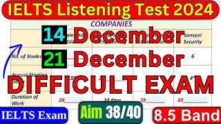 IELTS LISTENING PRACTICE TEST 30 NOVEMBER amp 05 DECEMBER 2024 WITH ANSWERS  IELTS EXAM  IDP amp BC [upl. by Arikaahs]