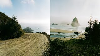 30 Rolls of Film up the California Coast  Contax T3 Mamiya 7ii [upl. by Yednil]