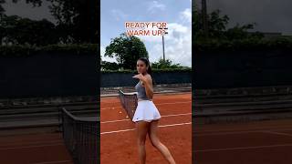 Bojana Jovanovic Practice  Warm Up tennis wta [upl. by Ahsilahk941]