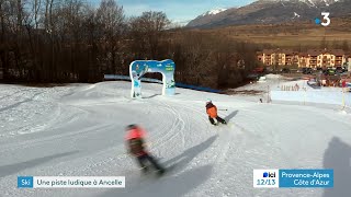 HautesAlpes  la station dAncelle ouvre un espace ludique pluridisciplinaire [upl. by Nnyltak240]