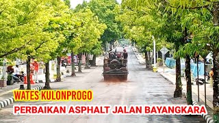 PENGASPALAN JALAN BAYANGKARA WATES KULON PROGO [upl. by Mercorr137]