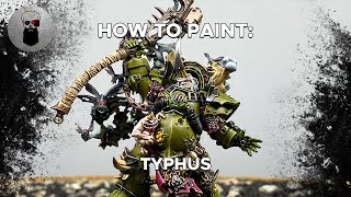 Contrast How to Paint Typhus Herald of Nurgle [upl. by Enale87]