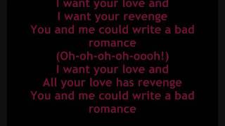 Lady GaGaBad Romance  LYRICS [upl. by Hyde]