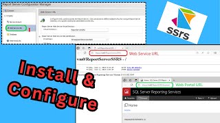 SSRS 2022 Install amp Configure  BI Tools  Microsoft SQL Server Reporting Services [upl. by Nerrad]