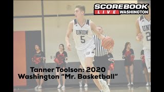 Tanner Toolson 2020 quotMr Basketballquot senior year highlights [upl. by Wilmer546]