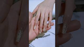 ⏩Long Nails design 💅 Have you tried this nails nailart easynailart youtubeshorts [upl. by Schatz881]