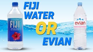 Fiji Water or Evian  Which of these bottled waters is the best for your health [upl. by Perri]