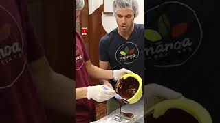 Molding Hand Tempered Chocolate [upl. by Gagnon]