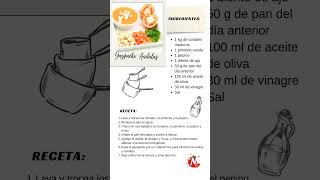 Receta de gazpacho andaluz [upl. by Harold607]