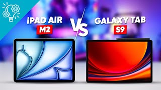 iPad Air M2 vs Samsung Galaxy Tab S9  Dont Waste Your Money [upl. by Latnahs]