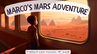 Marcos Mars Adventure  Vocalic R Articulation Book w Questions [upl. by Sothena339]