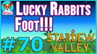 SUPER LUCKY RABBITS FOOT FIND  Lets Play Stardew Valley Episode 70 [upl. by Malas]