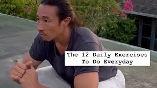 The 12 Daily Exercises To Do Everyday [upl. by Ecallaw]