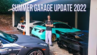 How many cars do we currently have Garage Update Summer 2022 [upl. by Cram677]