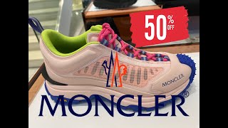 MONCLER SHOES 50  OFF [upl. by Zendah842]