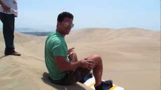 Sandboarding in Huacachina Peru [upl. by Brigida]