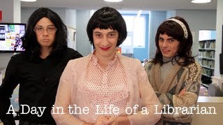 A DAY IN THE LIFE OF A LIBRARIAN [upl. by Ellenahc]