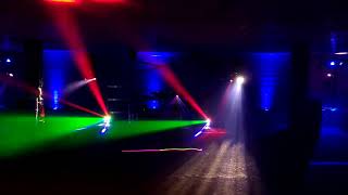 DJEVENT Lightshow Underground party CrownePlaza Genève [upl. by Tesler]