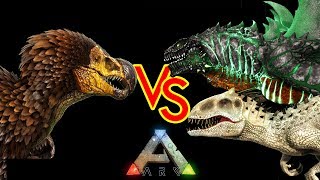 Dodorex VS Godzillark VS Indominus Rex  Ark Survival Evolved [upl. by Adranoel]