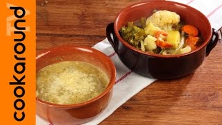 Minestrone di verdure  Tutorial ricetta [upl. by Hermosa]