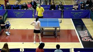 Sara Hazinski vs Dan Seemiller [upl. by Enail797]