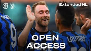 INTER 70 PISA  OPEN ACCESS  EXTENDED HIGHLIGHTS  Fans return as Inter hit 7️⃣once again 🙌⚫🔵 [upl. by Stearns417]