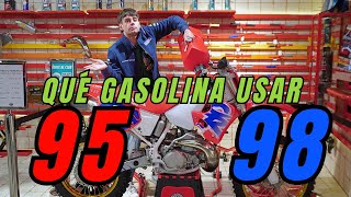 ¿Qué GASOLINA es mejor ¿95 o 98  La mejor gasolina para motos [upl. by Katheryn]