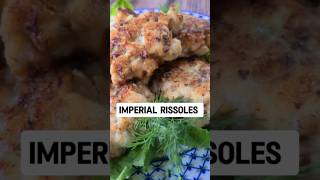 IMPERIAL RISSOLES shorts recipe rissoles historyfacts Kotletki chickenrecipe foodie [upl. by Weinman]