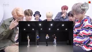 BTS Reaction BLACKPINK WHISTLE DANCE [upl. by Corny]