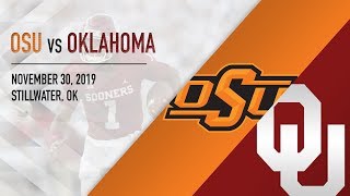 OU Highlights vs Oklahoma State 11302019 [upl. by Malchy]