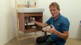 How to install an Abacus EasiPlan Modul Basin Frame [upl. by Palladin]