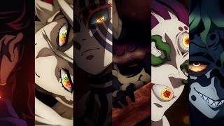 Demon Slayer Kimetsu no Yaiba  Upper Rank Demons Japanese Cast [upl. by Rowena]