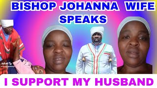 BISHOP JOHANNA WIFE SPEAKS MY CHILDREN amp I FULLY SUPPORT HIM [upl. by Nosyaj]