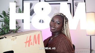 HampM NEW IN HAUL  TRY ON HAUL  HampM AUTUMN GEMS  RACHEAL AS [upl. by Ilhsa]