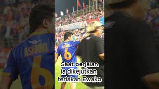 Teriakan Ewako dari Fans Asnawi di Thailand asnawimangkualambahar portfc shorts [upl. by Neira172]