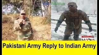 Pakistani Army reply to Indian army [upl. by Ryann]