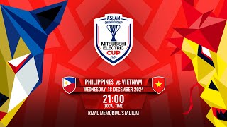 LIVE  Philippines vs Vietnam  MitsubishiElectricCup 2024 Group Stage [upl. by Montgomery585]