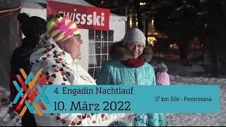 Engadin Nachtlauf 2022  Trailer [upl. by Yadrahc262]