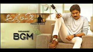 AGNATHAVASI BGM  Instrumental  2nd Half BGM  PAWAN KALYAN [upl. by Elcin224]