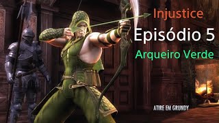 Injustice Gods Among Us Ps5 Ep 5 Arqueiro verde [upl. by Vilma]