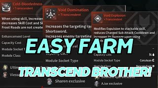 EASY ColdBloodedness Void Domination Void Explosion Farm  The First Descendant [upl. by Claudina]